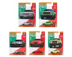 İtalya Araçları Serisi HFF65 5'li Set