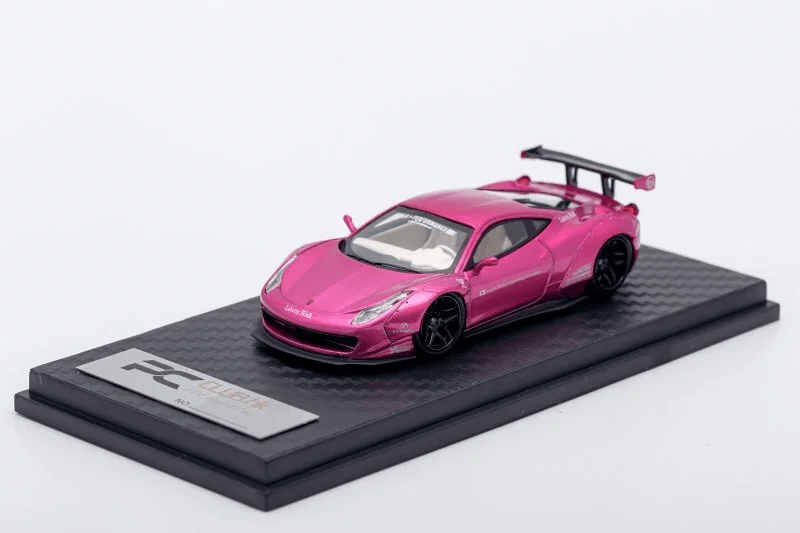 Scale Box 1/64 LB 458 Flash Pink