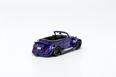 Inspire Model 1/64 RWB Beetle Cabriolet Metallic Blue Diecast