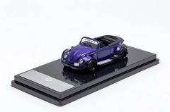Inspire Model 1/64 RWB Beetle Cabriolet Metallic Blue Diecast