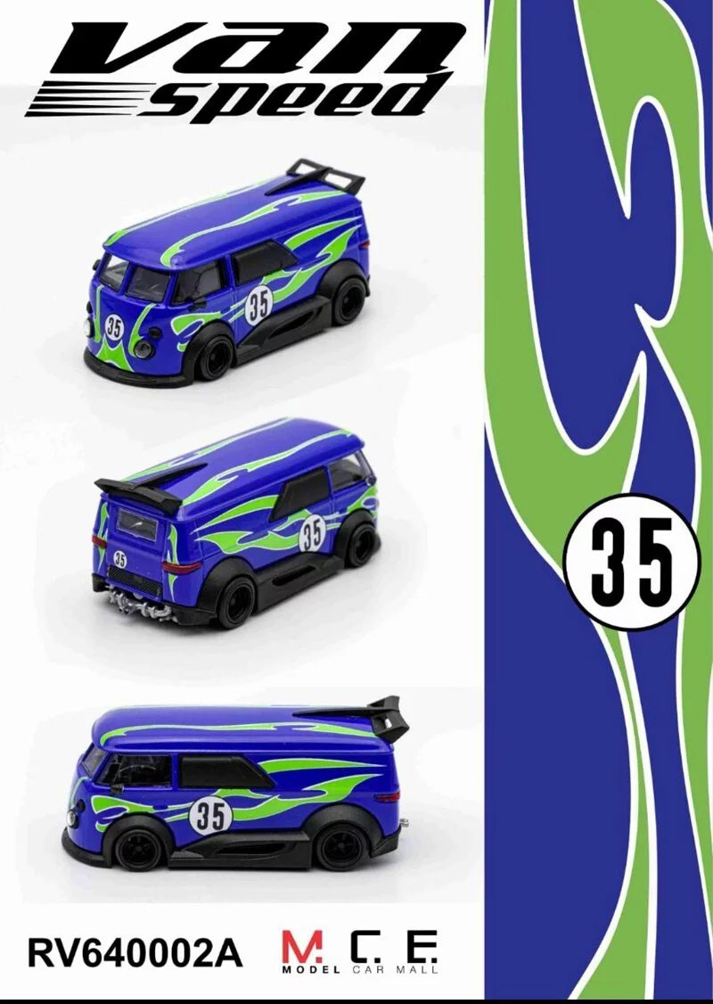 1/64 Van Speed Diecast RV640002A