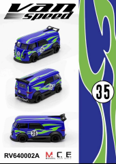 1/64 Van Speed Diecast RV640002A