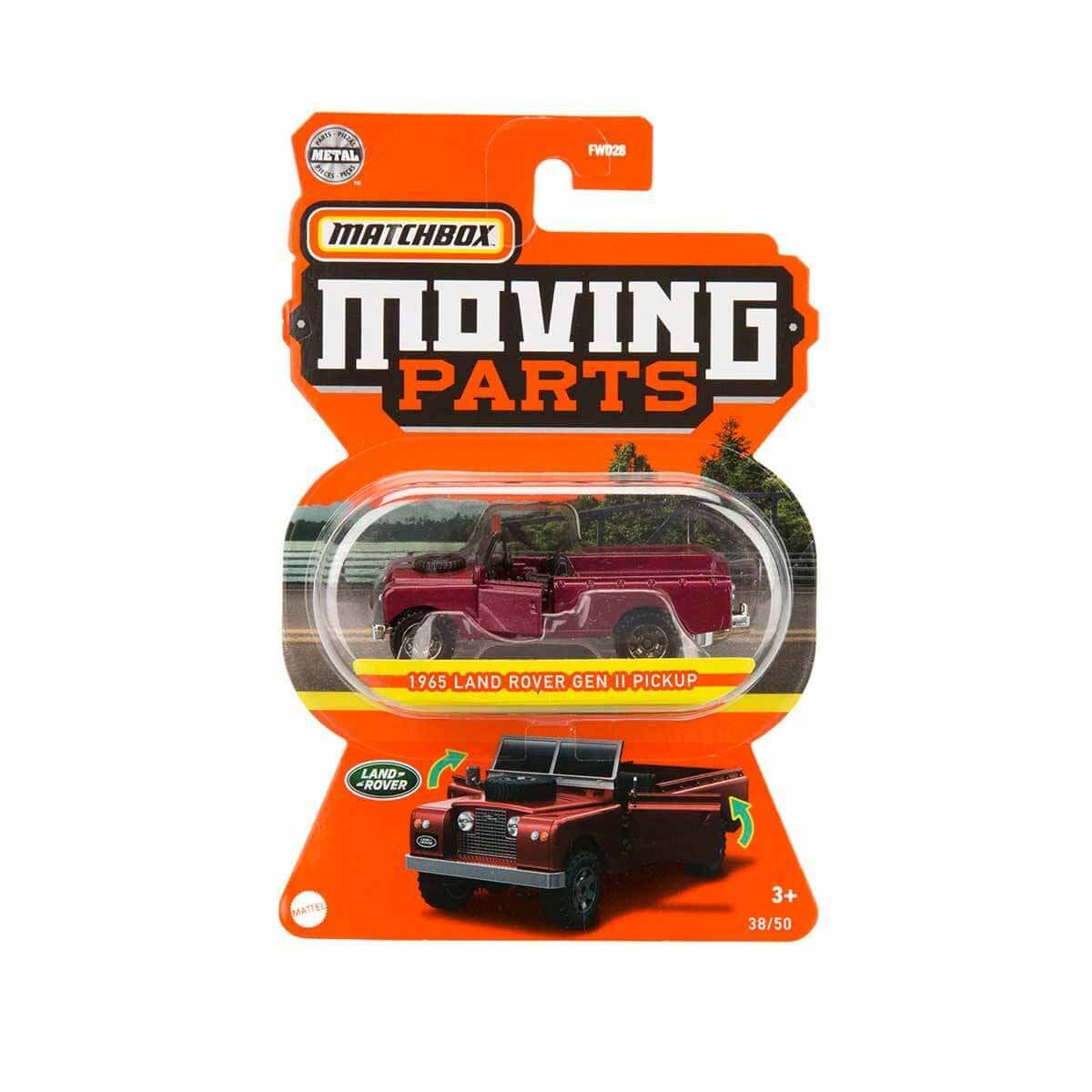 MATCHBOX 1:64 Arabalar Serisi FWD28 -1965 Land Rover Gen 2 Pickup
