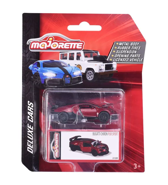 Majorette 1:64 DeluxeAraçlar Bugatti Chiron Pur Sport