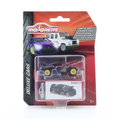 Majorette Deluxe Serisi Metal Diecast Nissan GT-R - Metalik Mor