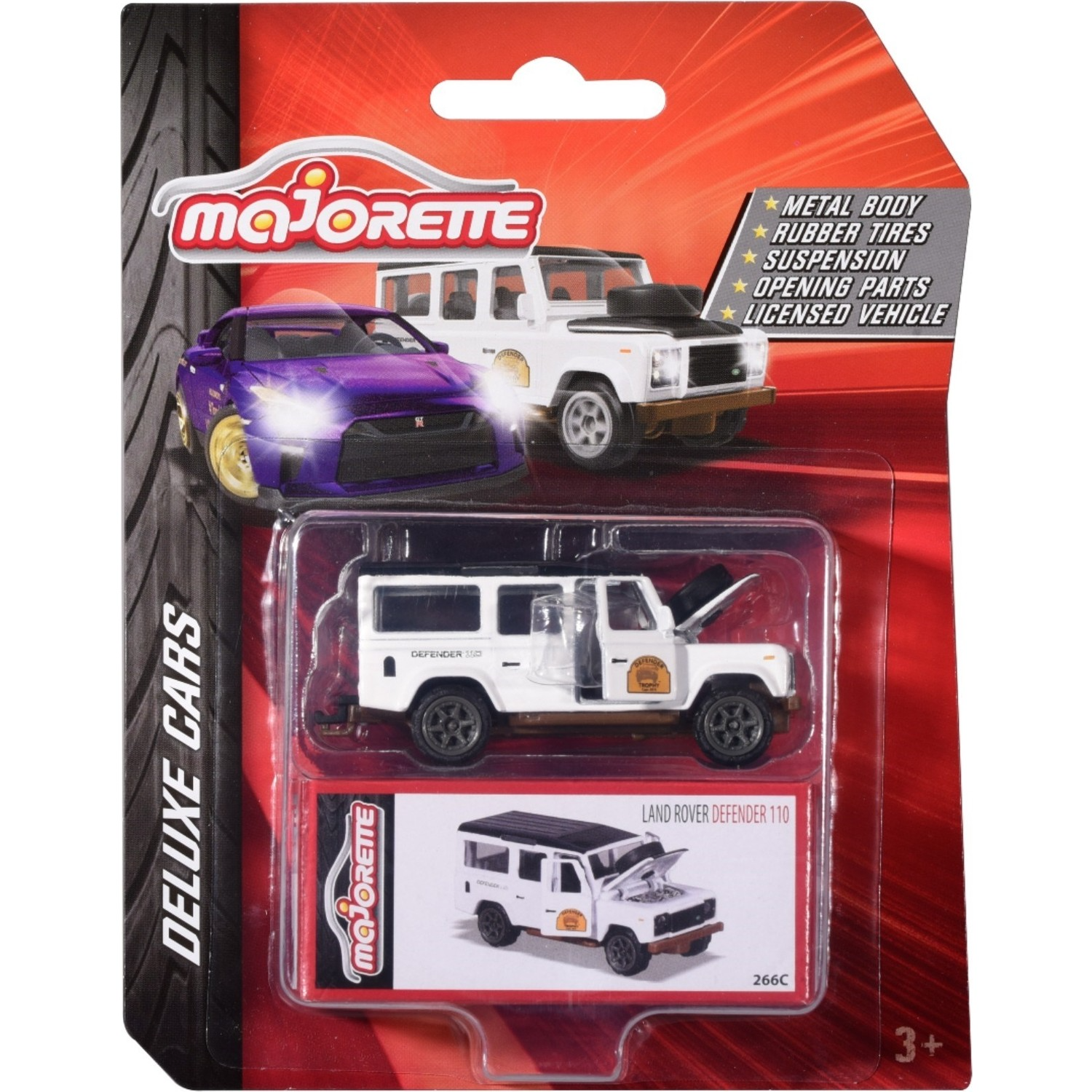 Majorette Deluxe Arabalar Land Rover Defender 110