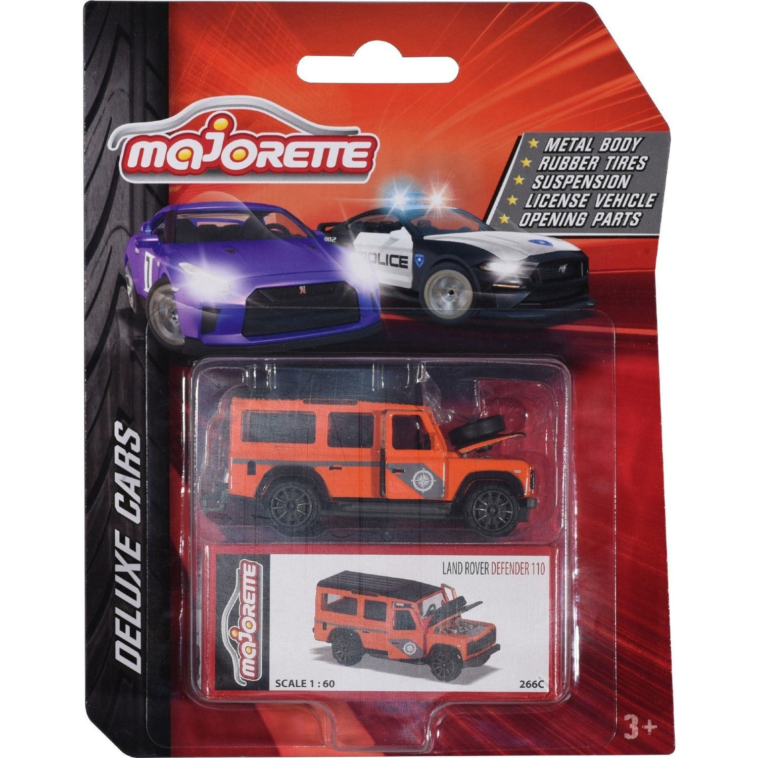 Majorette Deluxe Arabalar Land Rover Defender 110