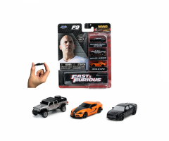 Fast & Furious 1:65 Ölçek 3'lü Araba Paketi 3. Nesil