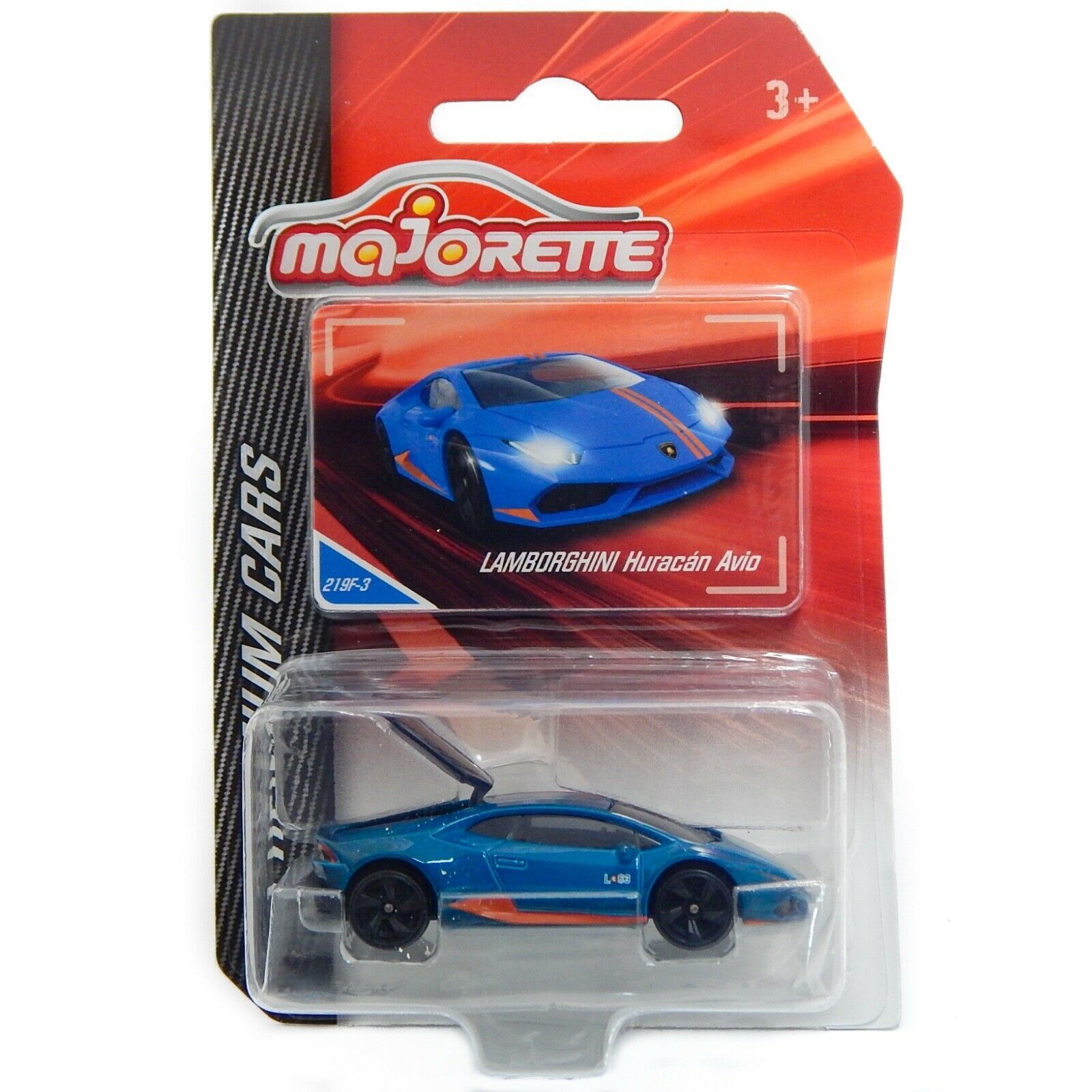 Lamborghini Huracan Avio Blue Majorette Premium Cars