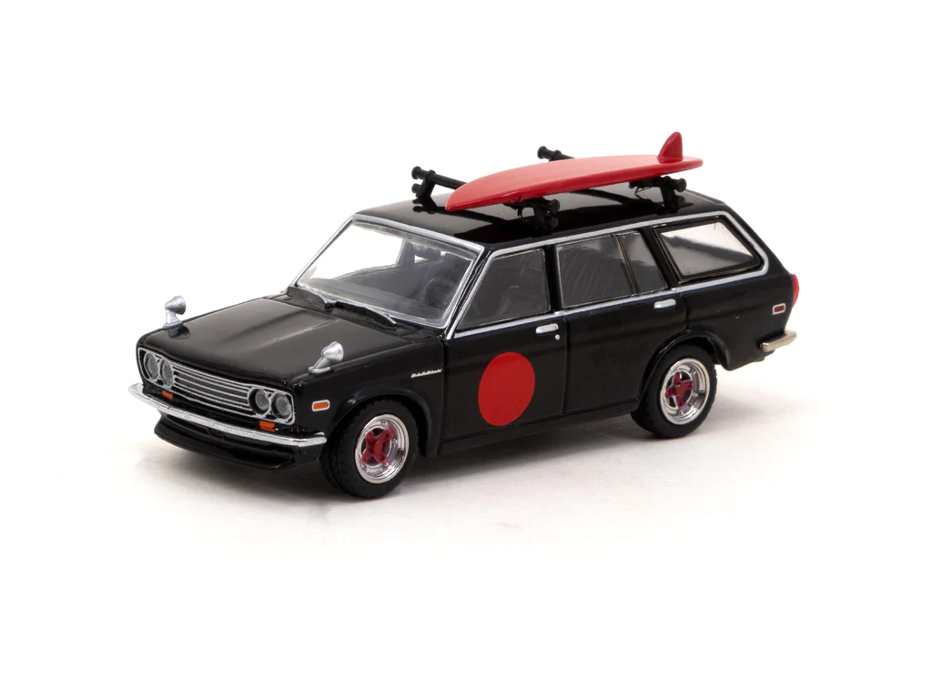 Tarmac Works Datsun Bluebird 510 Wagon Black - MIJO Special Edition