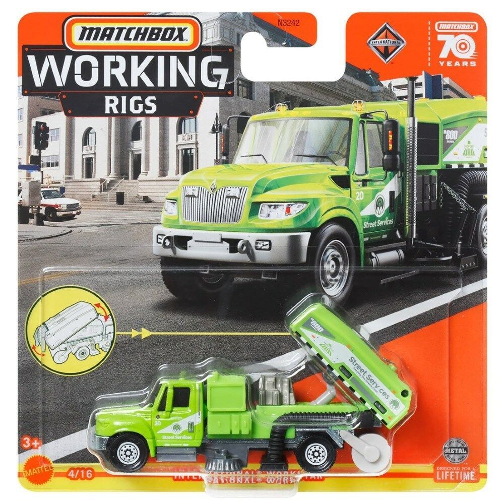 Matchbox Working Rigs 2023 MBX İnternational Workstar
