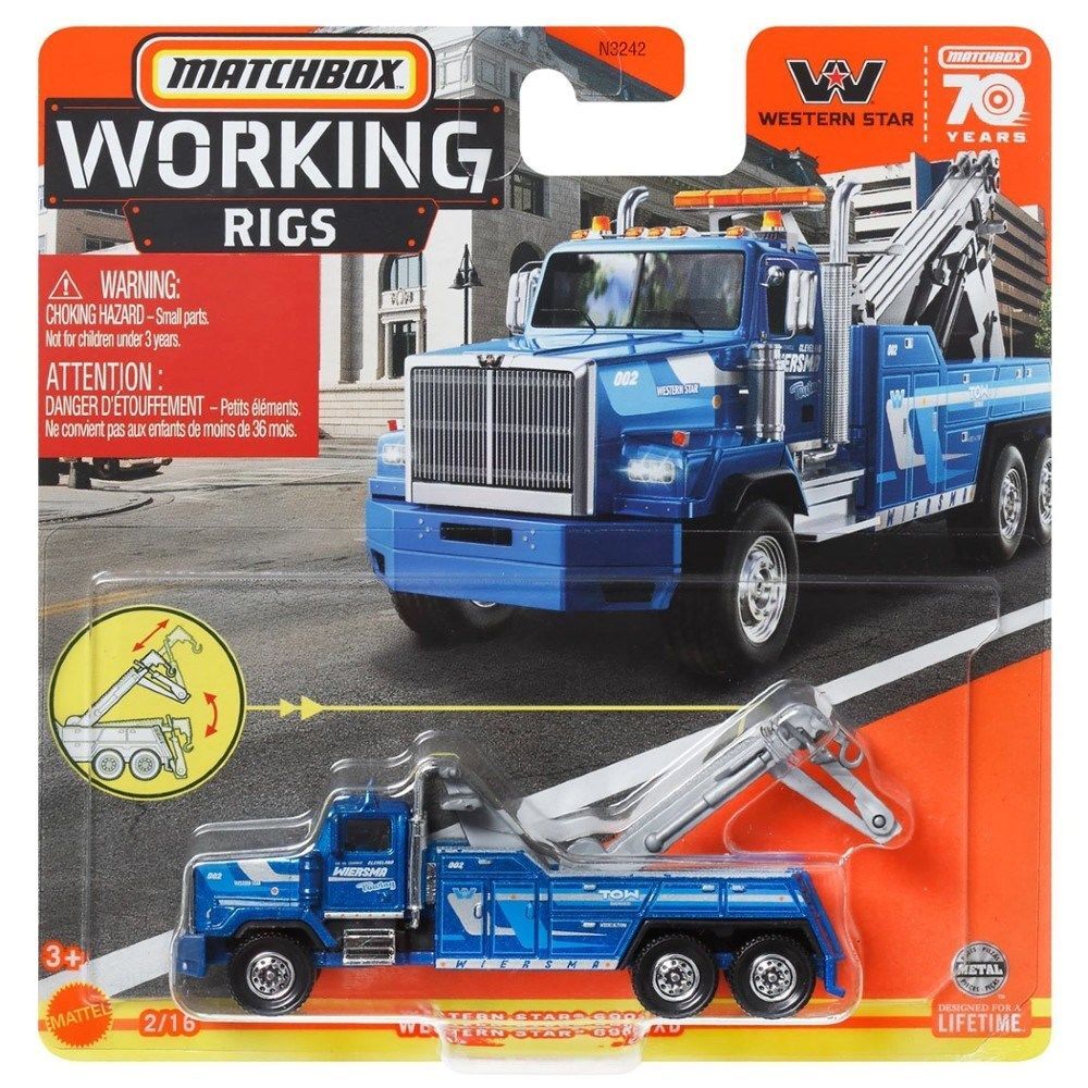 Matchbox Working Rigs 2023 MBX Western Star