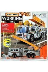 Matchbox Working Rigs 2023 Pierce Quantum Aerial Ladder Truck N3242