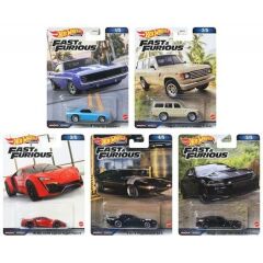 Hot Wheels Premium Fast&Furious 5’li Set