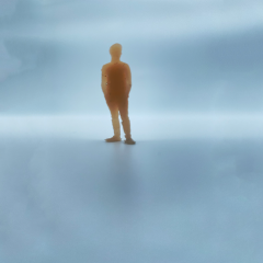 1/64 Ölçekli Resin Boyasız İnsan Figürü