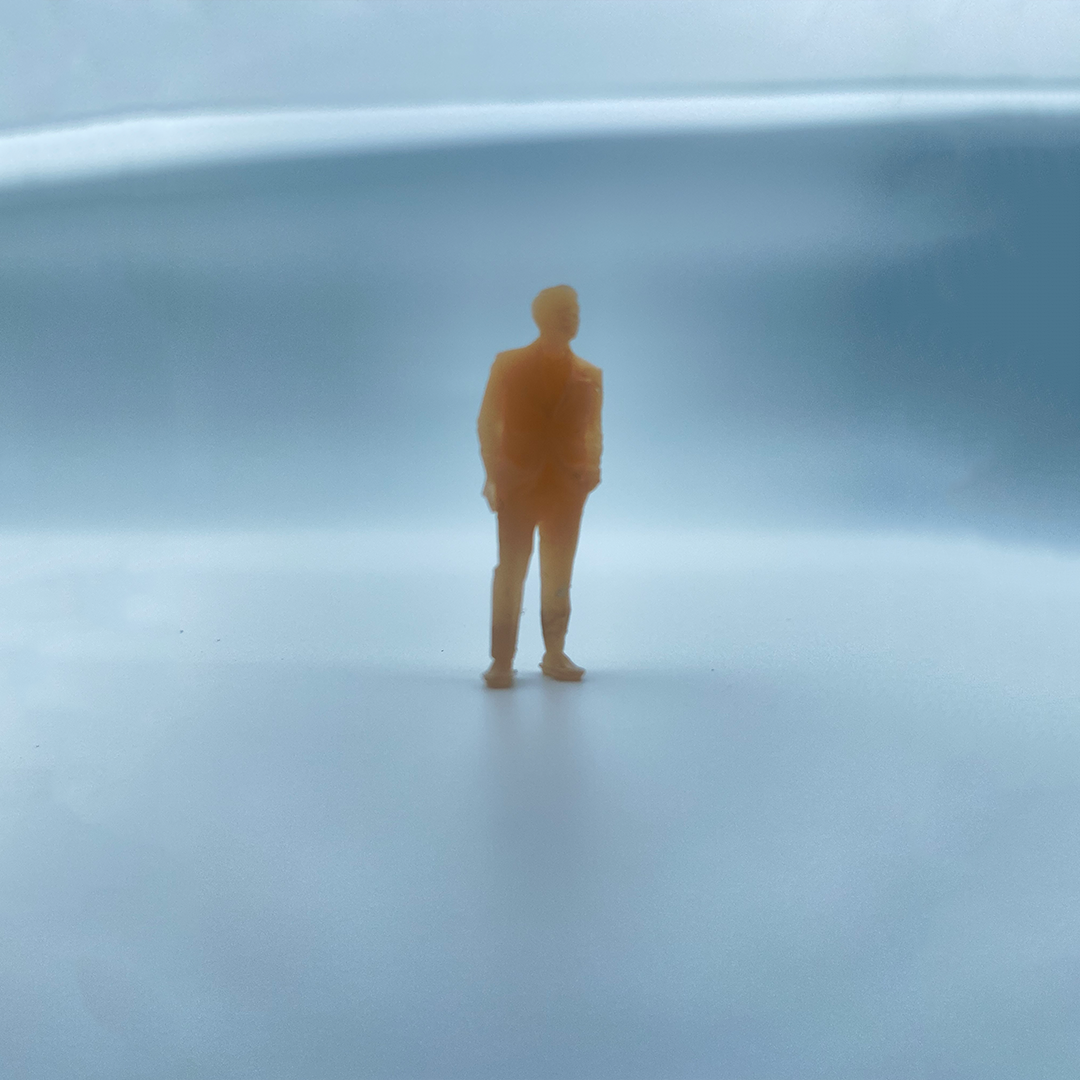 1/64 Ölçekli Resin Boyasız İnsan Figürü