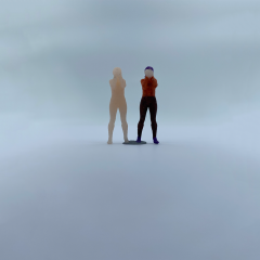 1/64 Ölçekli Resin Boyasız İnsan Figürü