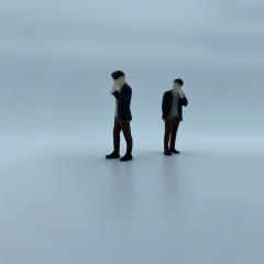 1/64 Ölçekli Resin Boyalı İnsan Figürü