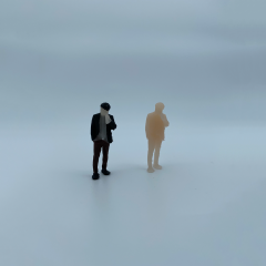 1/64 Ölçekli Resin Boyalı İnsan Figürü