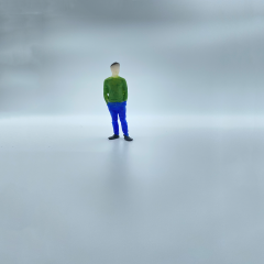 1/64 Ölçekli Resin Boyalı İnsan Figürü