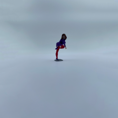 1/64 Ölçekli Resin Boyalı İnsan Figürü