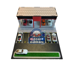 1/64 Model Araçlara Özel - DİORAMA PARK SHOWROOM