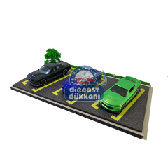 1/64 ÖLÇEK MODEL ARAÇ 3'lü DİORAMA