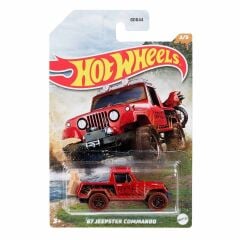 Hot Wheels Mud Runner Arabalar 67 Jeepster Commando