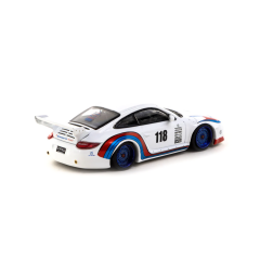 Tarmac Works 1/64 Old & New 997 Porsche  White