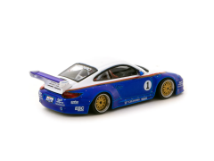 Tarmac Works 1:64 Old&New  Porsche 997 Blue White