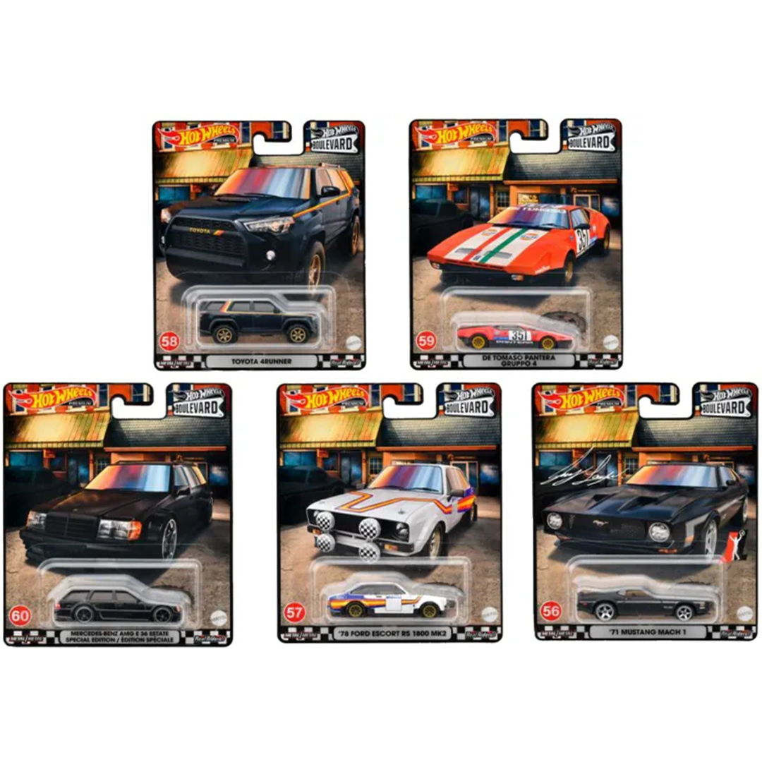 Hot Wheels Boulevard Premium Araçlar GJT68 5’li Set