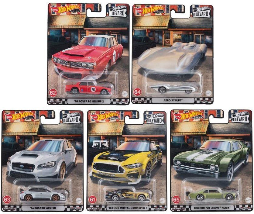 Hot Wheels Boulevard Premium Araçlar GJT68 2022