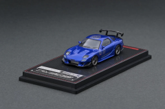 Ignition Model Mazda RX-7 (FD3S) RE Amemiya Blue Metallic