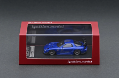 Ignition Model Mazda RX-7 (FD3S) RE Amemiya Blue Metallic