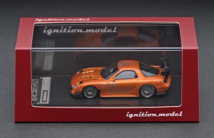 Ignition Model Mazda RX-7 (FD3S) RE Amemiya Orange Metallic