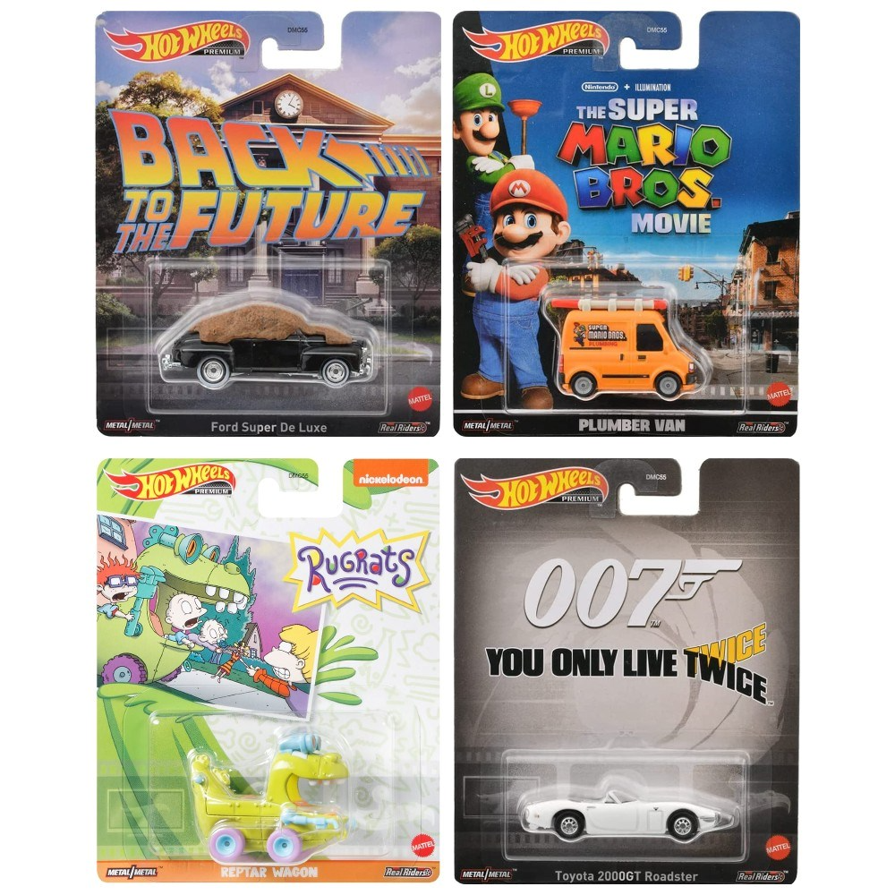 Hot Wheels Premium Gösteri Dünyası Arabaları DMC55-978P 5'li Set