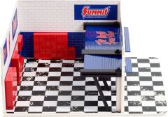 Greenlight Weekend Workshop Summit Racing Equipment Diorama Mechanic's Corner Series 8 f