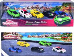 Majorette, 212053178, İtalyan Rüyası Arabalar 5'li Hediye Seti, Die-Cast (Metal), Alfa Romeo ve Lamborghini, Lisanslı, Dream Cars Italy with 5 Cars