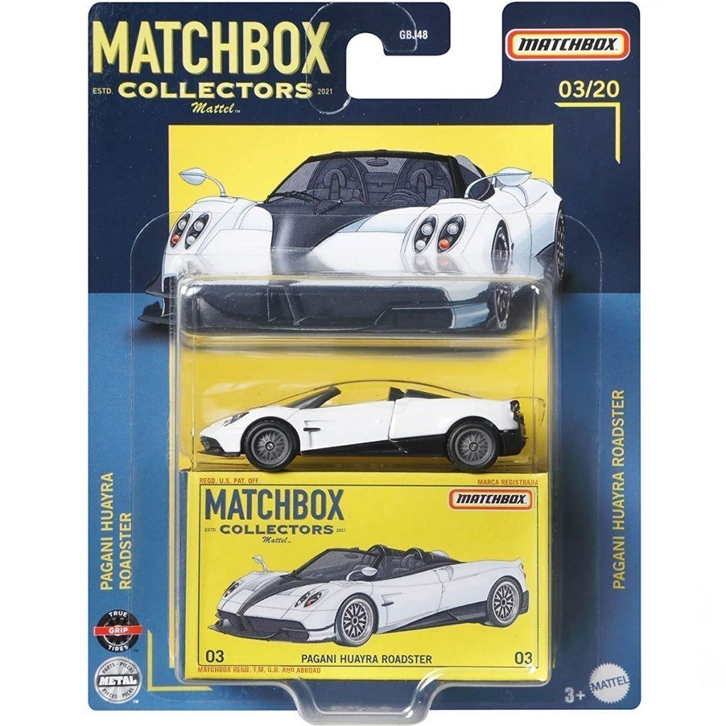 Pagani Huayra Roadster Matchbox Koleksiyon Araçları Serisi GBJ48