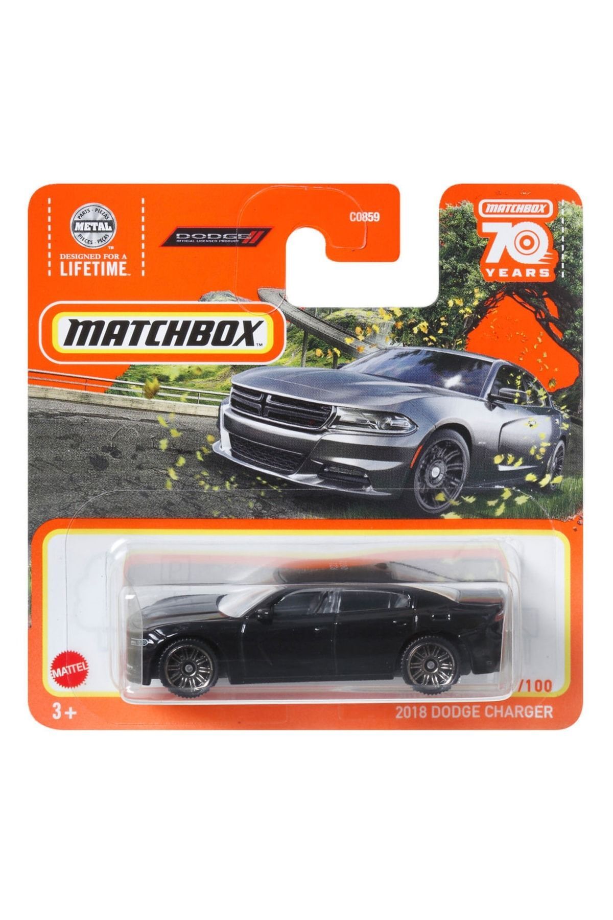 2018 Dodge Charger  Matchbox Tekli Arabalar C0859