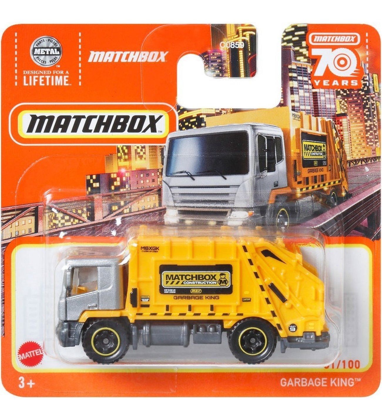 Garbage King  Matchbox Tekli Arabalar C0859
