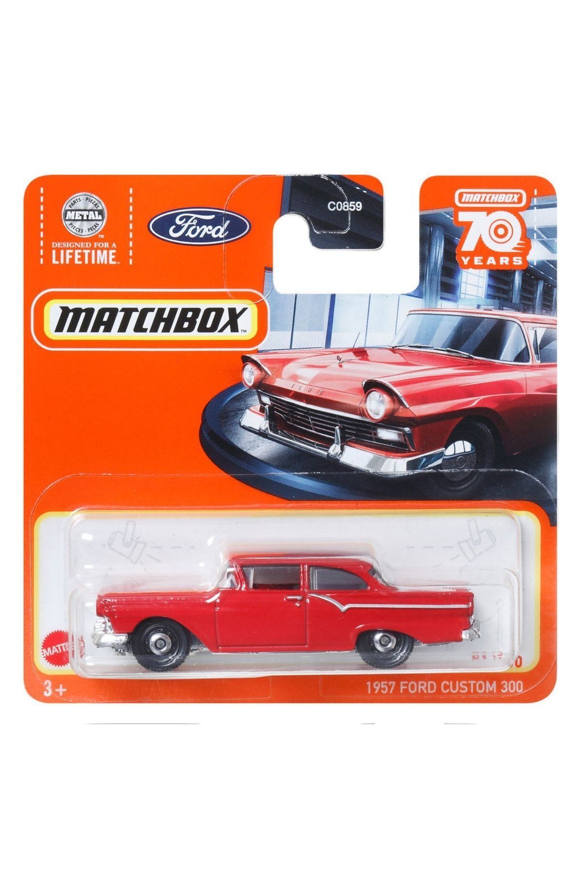 1957 Ford Custom 300 Matchbox Tekli Arabalar C0859
