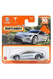 Tesla Roadster Matchbox Tekli Arabalar C0859