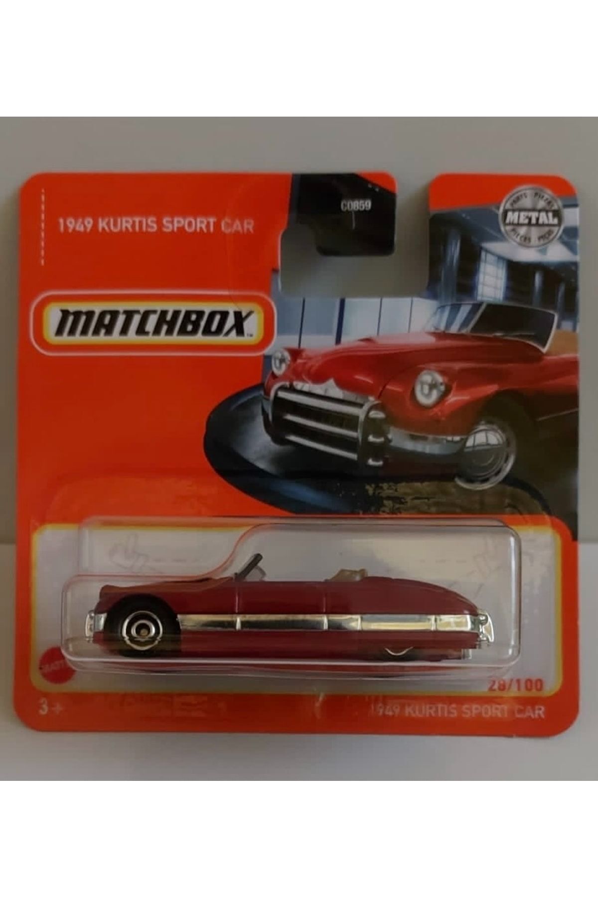 1949 Kurtis Sport Car  Matchbox Tekli Arabalar C0859