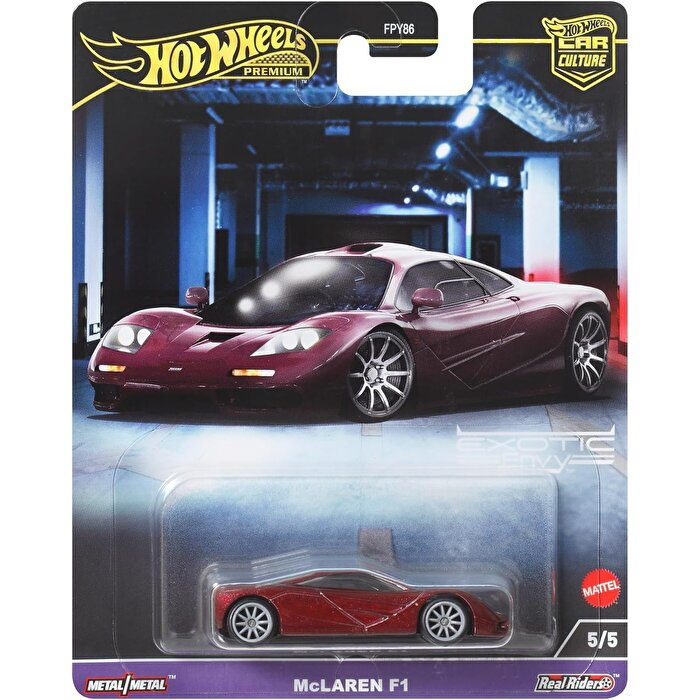 Hot Wheels Premium  Mc Laren F1 2024 Exotic Envy FPY86-977G