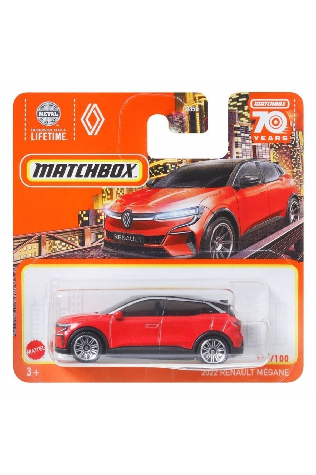 2022 Renault Megane Matchbox Tekli Arabalar C0859