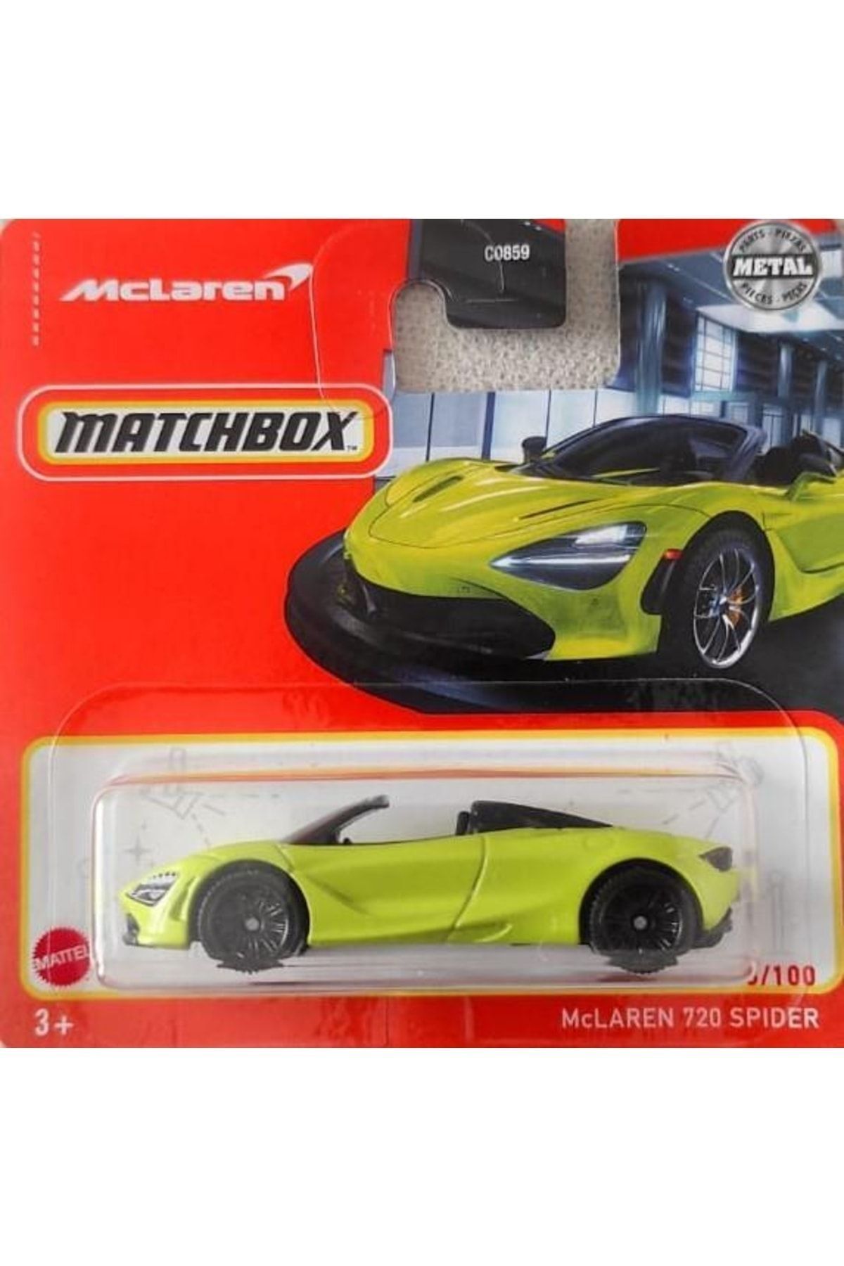 McLaren 720 Spider Matchbox Tekli Arabalar C0859