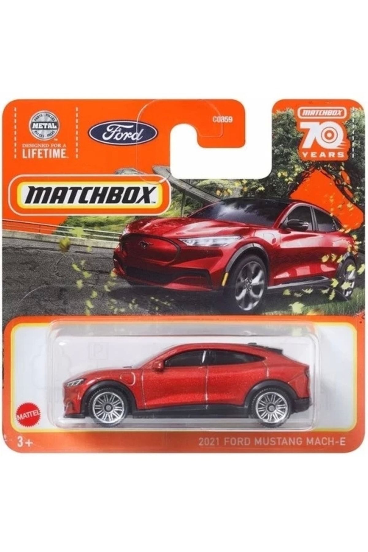 2021 Ford Mustang Mach-e Matchbox Tekli Arabalar C0859