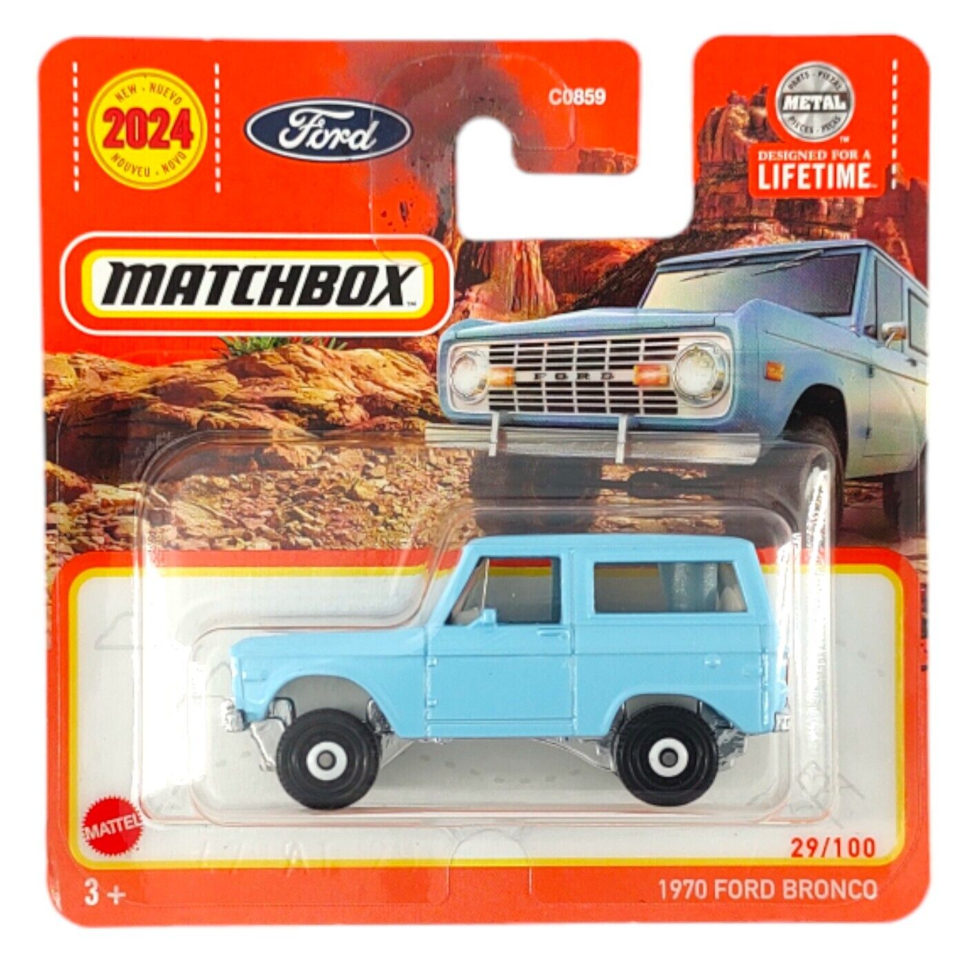 1970 Ford Bronco Matchbox Tekli Arabalar C0859
