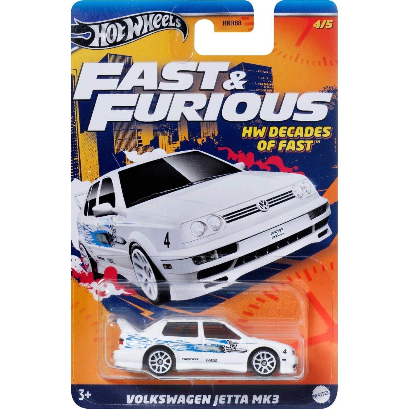 Hot Wheels Fast and Furious Volkswagen Jetta MK3 HNR88 / HRW44 (YD)